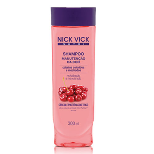 Shampoo Manutenção da Cor Nick Vick Nutri 300ml