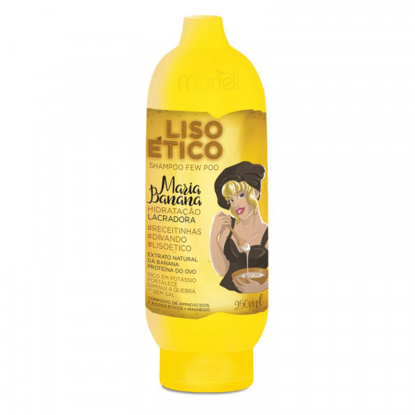 Shampoo Maria Banana Liso Ético Muriel