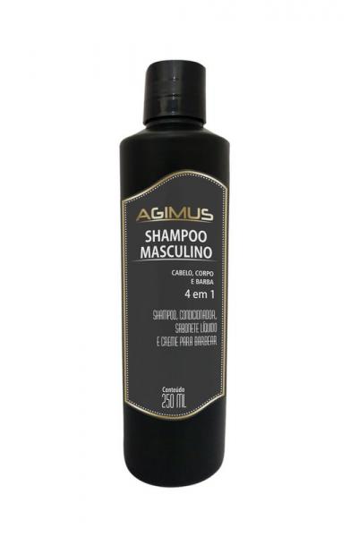 Shampoo Masculino Agimus 4 em 1
