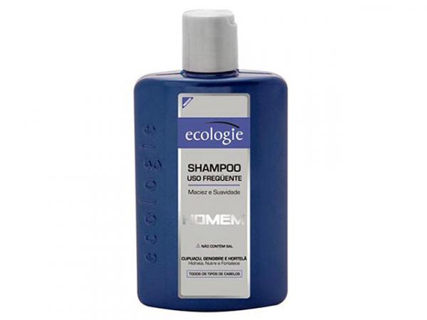 Shampoo Masculino de Uso Frequente - para Todos os Tipos de Cabelo - Ecologie