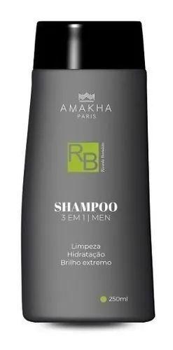 Shampoo Masculino 3x1 Men 250ml - Rb