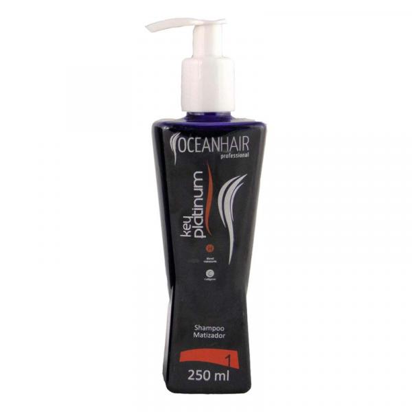 Shampoo Matizador de Tons Platinado Key Platinum 250ml - Ocean Hair - Oceanhair