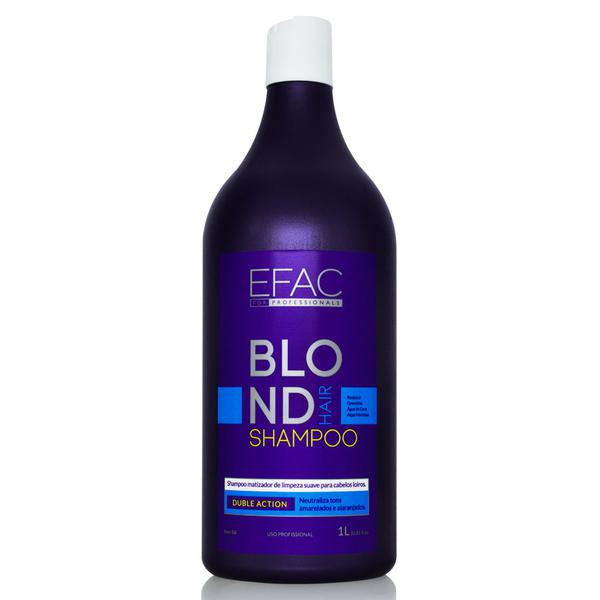 Shampoo Matizador EFAC Blond Hair - 1L - Efac Cosméticos