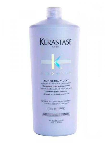 Shampoo Matizador Kérastase Blond Absolu Bain Ultra-Violet 1 Litro