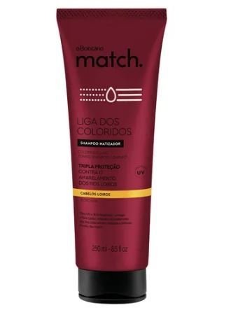 Shampoo Matizador Loiros 250Ml [Match - o Boticário]
