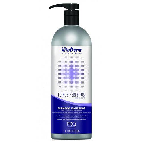 Shampoo Matizador Loiros Perfeitos Vita Derm 1l