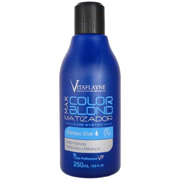 Shampoo Matizador Max Color Blond 250ml - Vitaflayne