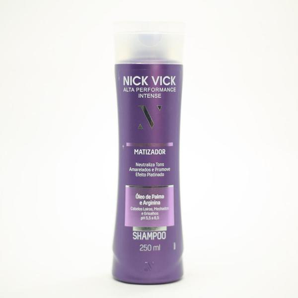 Shampoo Matizador Nick Vick Alta Performance 250ml - Nickvick