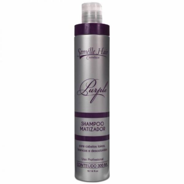 Shampoo Matizador Purple Semélle Hair 300ml - Semélle Hair Cosméticos