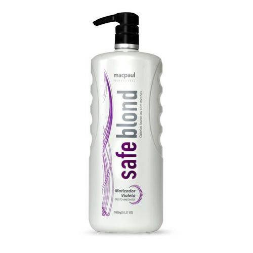 Shampoo Matizador SafeBlond Macpaul 1L