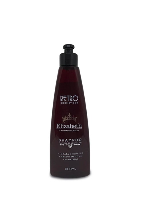 Shampoo Matizador Vermelho Retrô Cosméticos Elizabeth 300ml