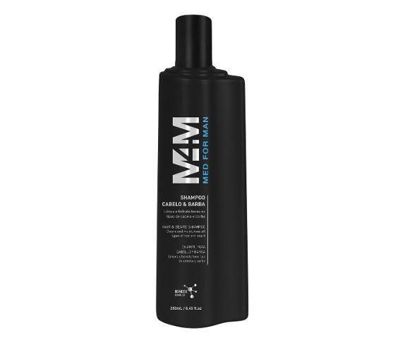 Shampoo Mediterrani Med For Man Cabelo Barba 250ml
