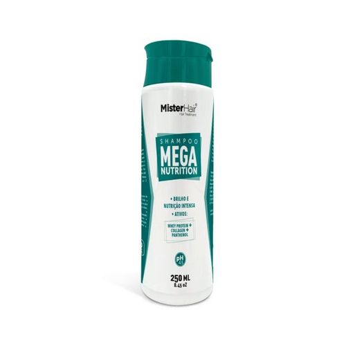 Shampoo Mega Nutrition - Mister Hair - 250ml