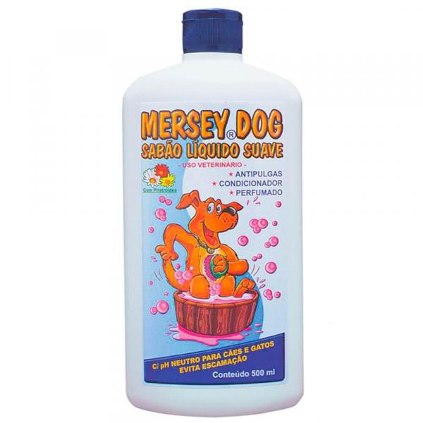 Shampoo Mersey Dog Antipulgas 500ml