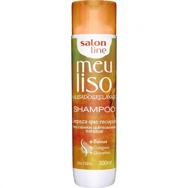 Shampoo Meu Liso Alisado e Relaxado 300ml - Salon Line - Salonline