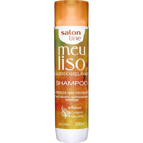 Shampoo Meu Liso #Alisado&Relaxado 300ml Salon Line
