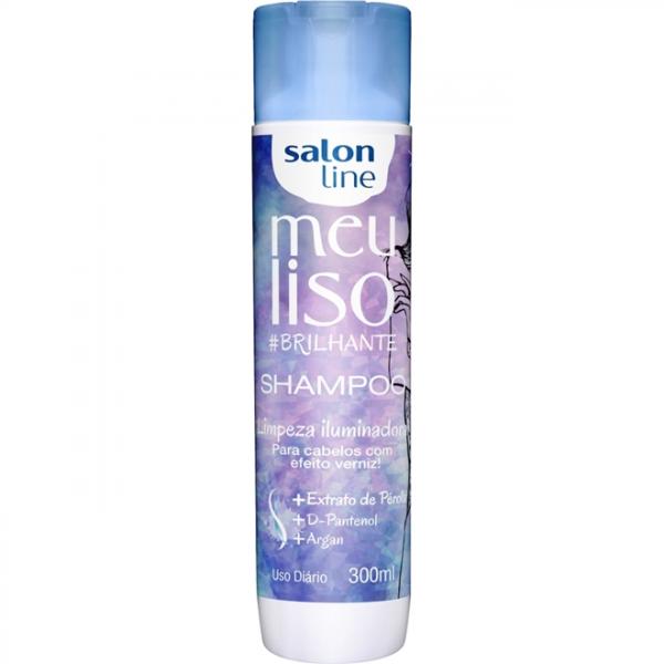 Shampoo Meu Liso Brilhante 300ml - Salon Line - Salonline
