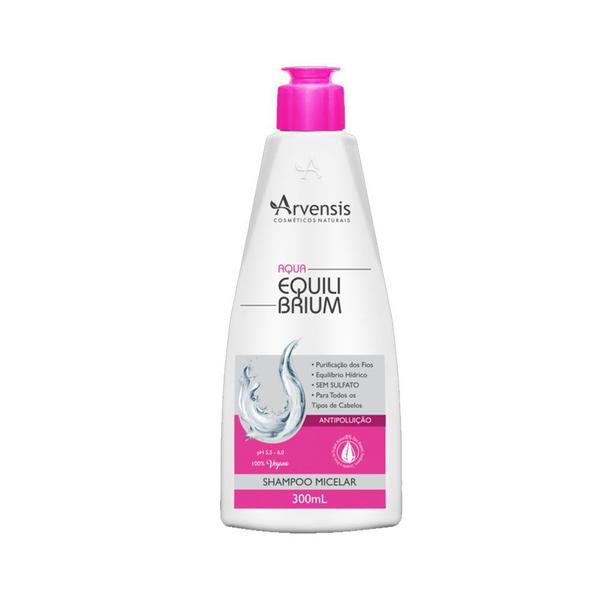 Shampoo Micelar Arvensis Equilibrium Antipoluição Sem Sulfato - 300ml