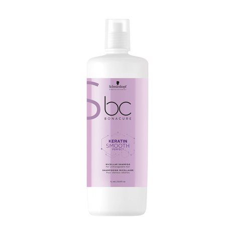 Shampoo Micelar Schwarzkopf Bc Bonacure Keratin Smooth Perfect - 1L