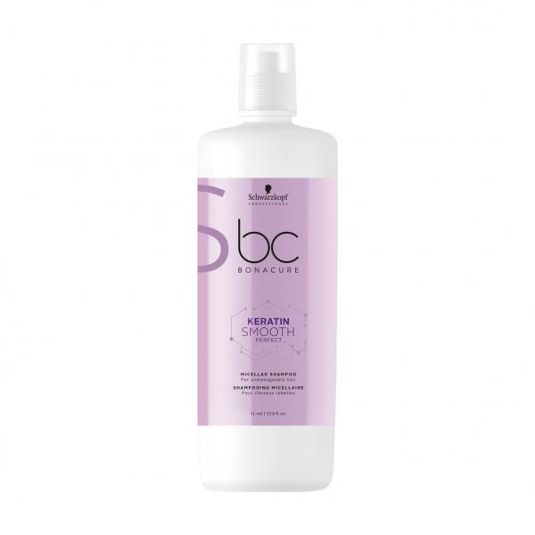 Shampoo Micelar Schwarzkopf Bc Bonacure Keratin Smooth Perfect - 1l