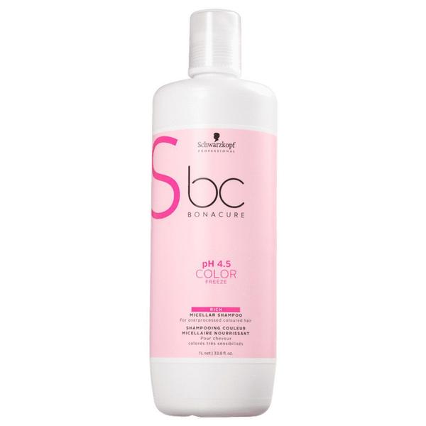 Shampoo Micellar Schwarzkopf BC Bonacure PH 4.5 Color Freeze Rich 1 Litro