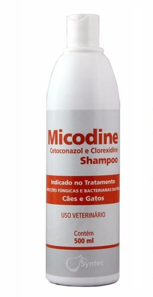 Shampoo Micodine 500 Ml Syntec Validade 03/21