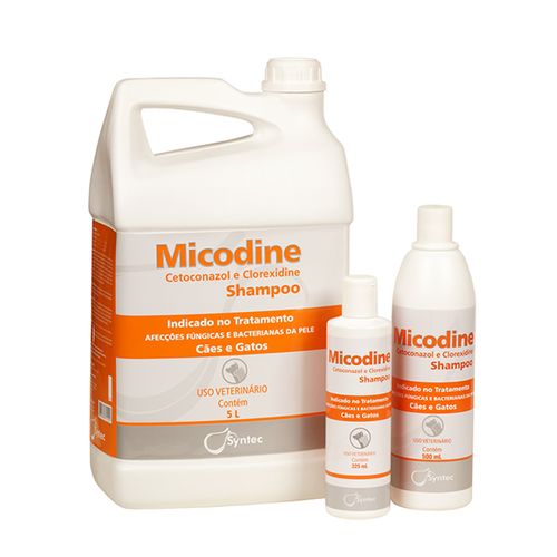 Shampoo Micodine Syntec 225mL