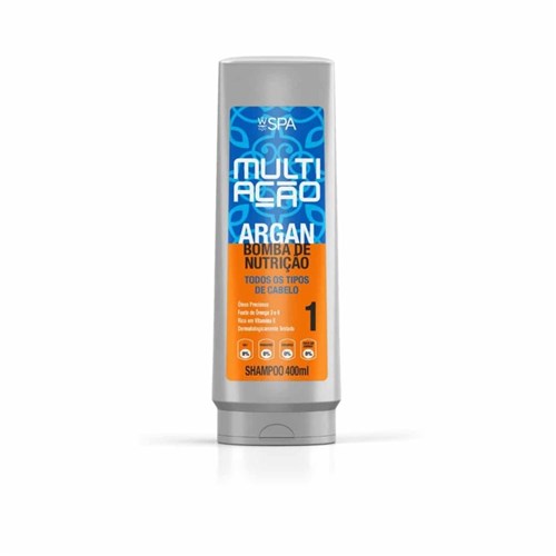 Shampoo Multiação Argan 400Ml