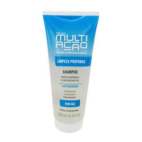 Shampoo Multiação Limpeza Profunda Antirresíduos Helcla - 500ML