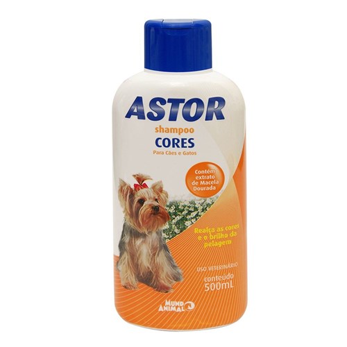 Shampoo Mundo Animal Cães e Gatos Astor Cores