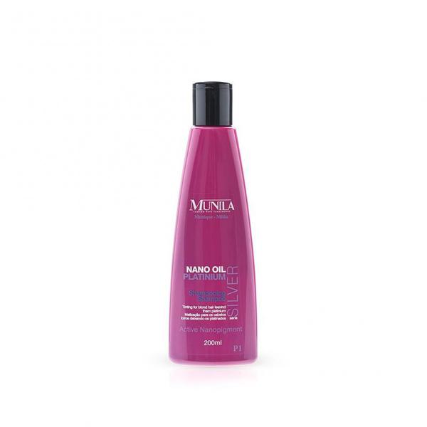 Shampoo Munila Silver Nano Oil Platinium 200ml
