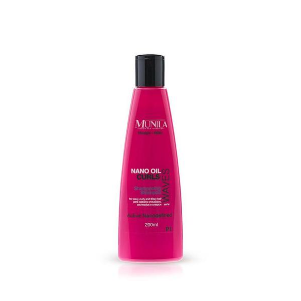 Shampoo Munila Waves Nano Oil Curls 200ml