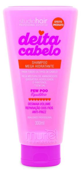 Shampoo Muriel Deita Cabelo Reduz Volume Hidratação 300ml - Nova Muriel