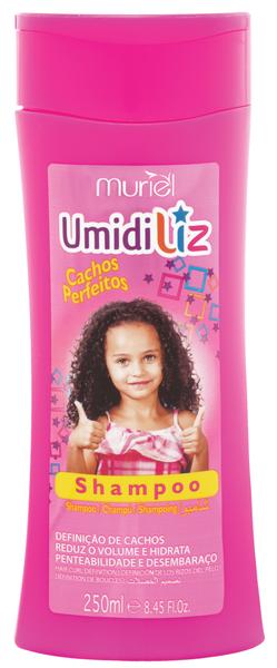 Shampoo Muriel Infantil Umidiliz Cachos Perfeitos 250ml