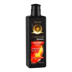 Shampoo Muriel para Cabelos Tingidos Lisos Vermelhos 250ml