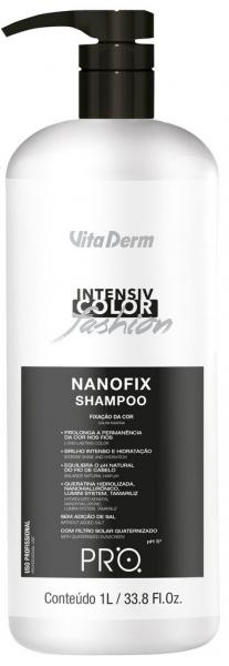 Shampoo Nanofix Fixação da Cor Vita Derm 1L