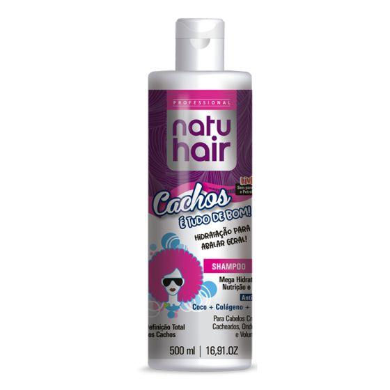 Shampoo Natuhair Cachos é Tudo de Bom 500ml - Natu Hair