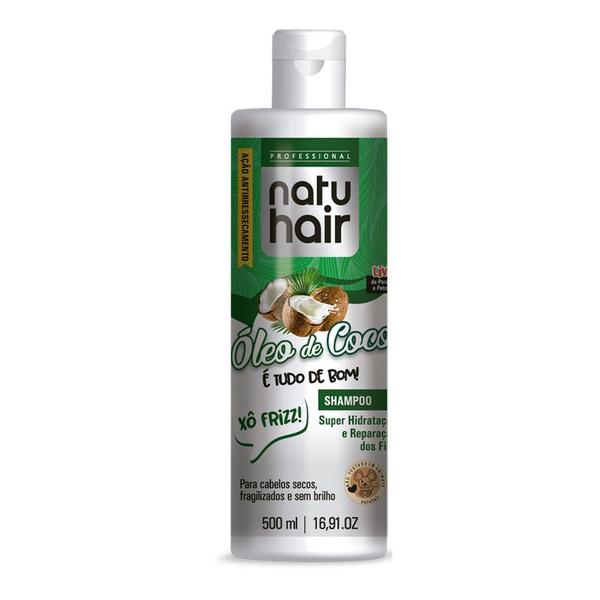 Shampoo Natuhair Óleo de Coco 500ml - Natu Hair