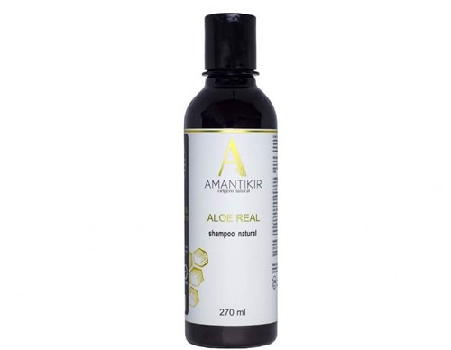 Shampoo Natural Aloe Real Amantikir - 270Ml