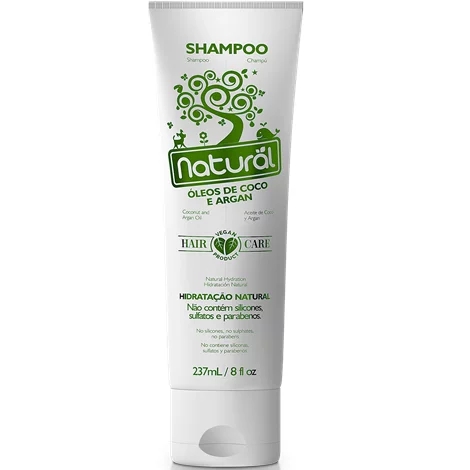 Shampoo Natural Óleo/Coco/Argan 237ml Suavetex