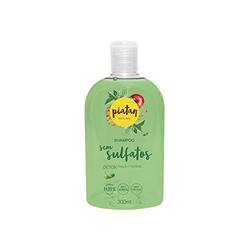 Shampoo Natural Piatan Detox 300ml SEM SULFATOS