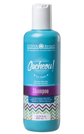 Shampoo Natural Poo Cacheou 200ml- Surya Brasil