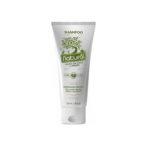 Shampoo Natural Suavetex com Óleos de Coco e Argan 237ml