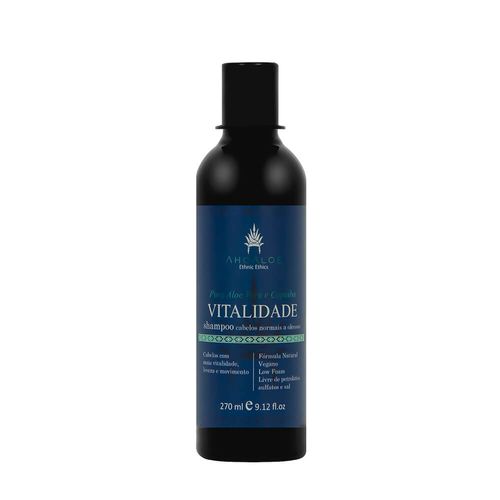 Shampoo Natural Vitalidade 270ml - AhoAloe