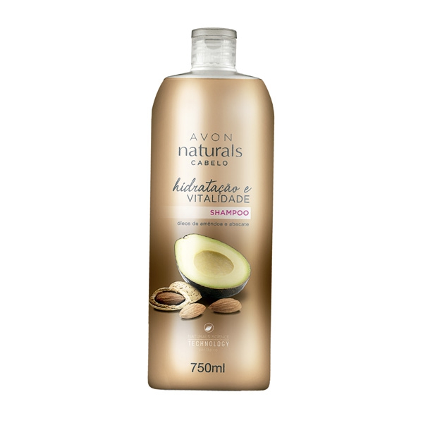 Shampoo Naturals Cabelo Hidratacao e Vitalidade 750ml