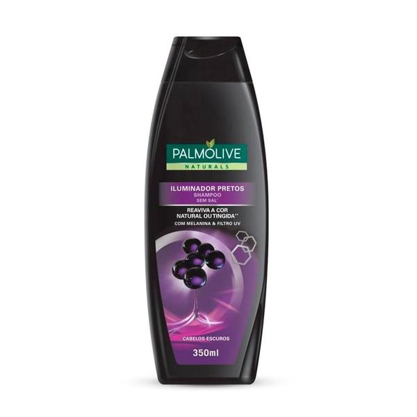Shampoo Naturals Iluminador Pretos 350ml - Palmolive