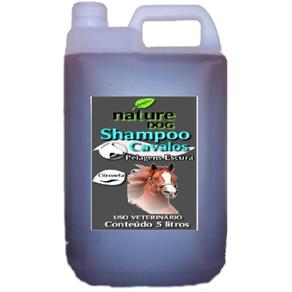 Shampoo Nature Dog para Cavalos Pelos Escuros - 5 Litros