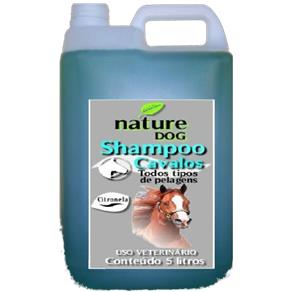 Shampoo Nature Dog para Cavalos - Todos os Tipos de Pelagem 5 Litros