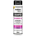 Shampoo Neutralizante Salon Line Indicador de Cor 300 Ml