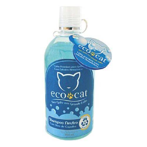 Shampoo Neutro Eco Cat 500ml com Óleo de Copaíba